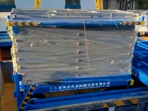 豫興液壓機械設備-升降平臺裝車發(fā)貨